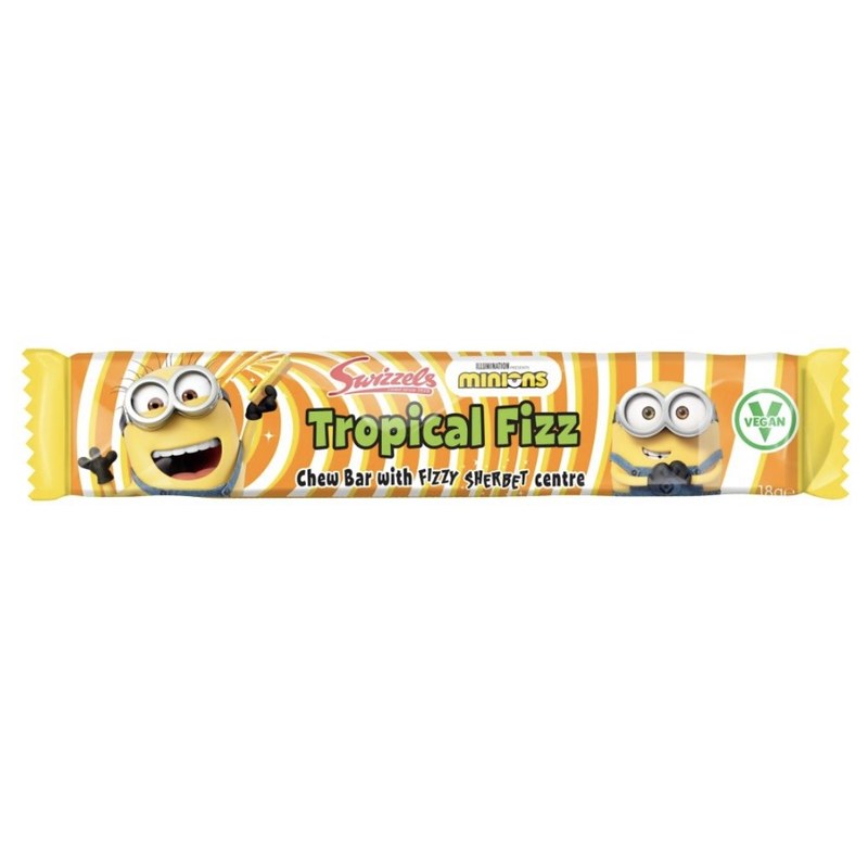 Tropical Fizz Chew Bar 18g