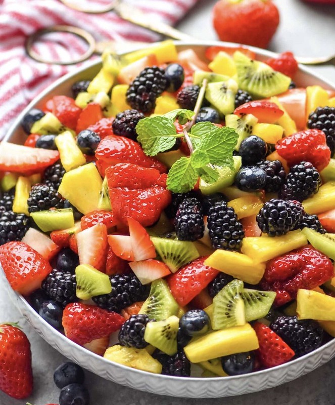 Fresh fruit salad